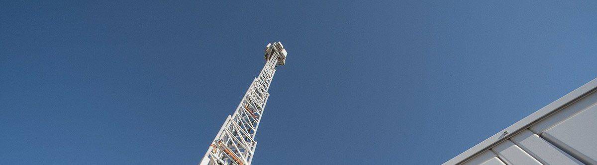 Cell on Wheels antenna 