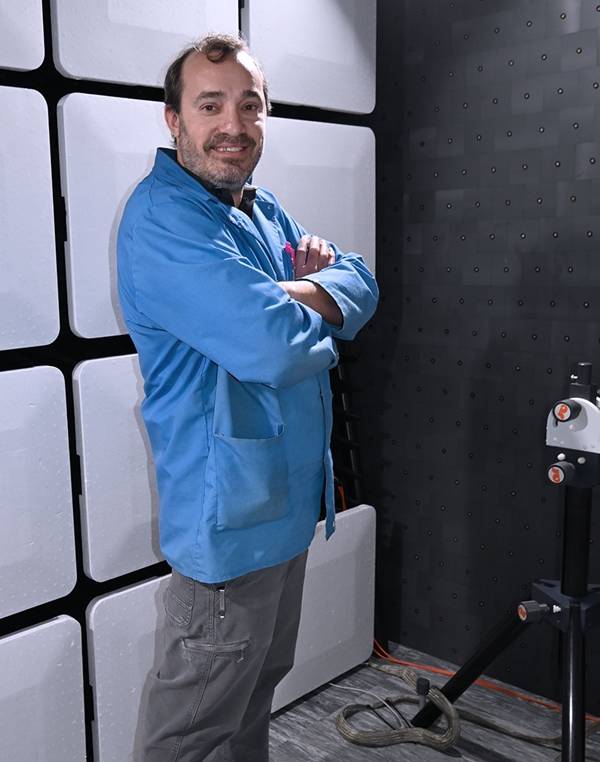 David W Working With Testing Equipment