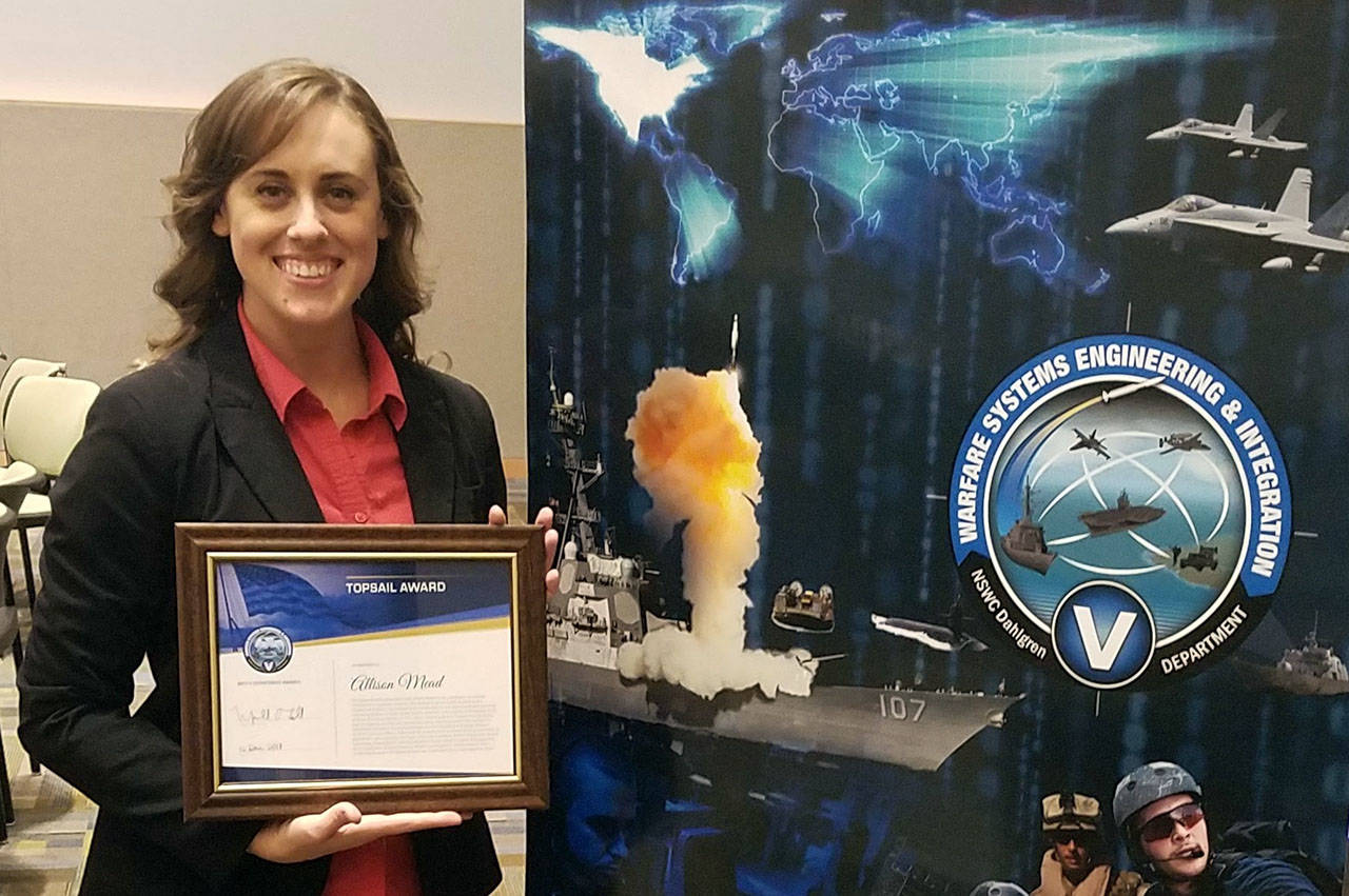 Allison Mead NAVSEA TopSail Award