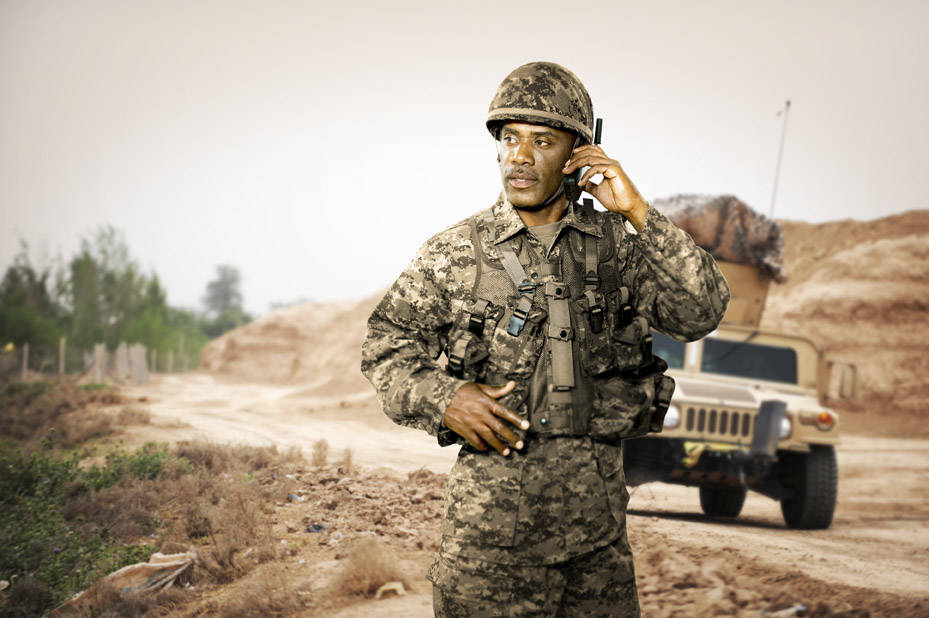 Satellite Communications Services Soldier Iridium Phone