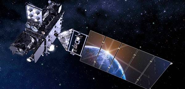 GOES-R Satellite Earth Reflection - Grid Item 4