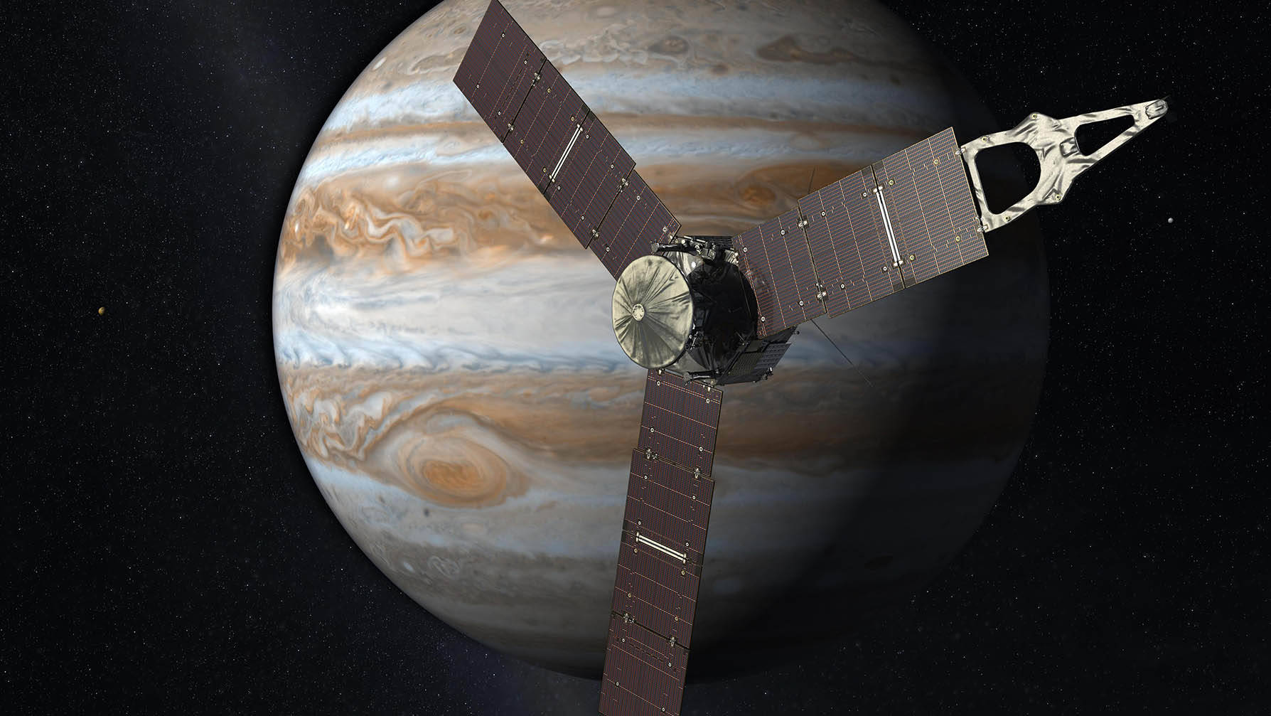 Juno Arrives at Jupiter July 4 2016